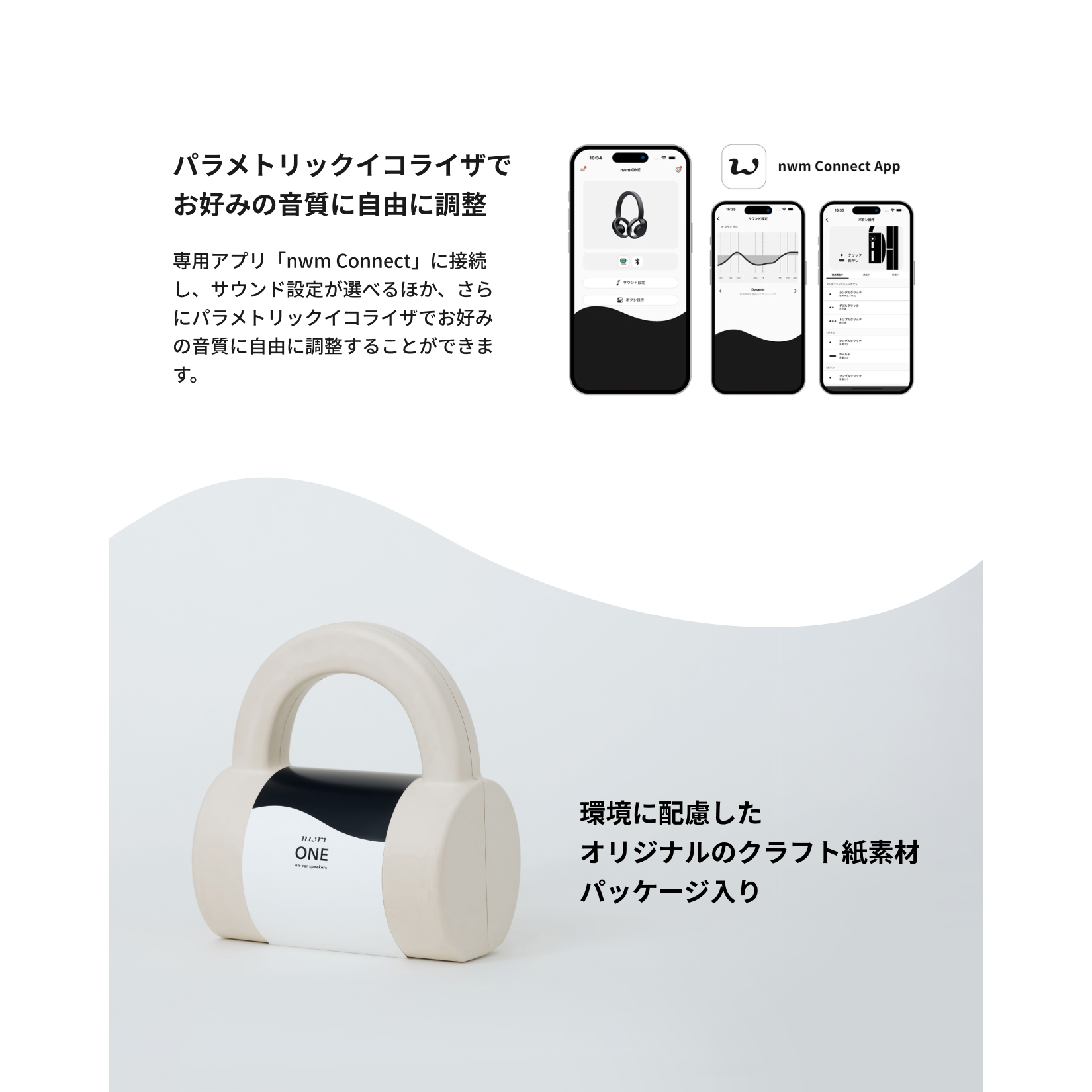 nwm ONE オープンイヤー型 オーバーヘッド 耳スピーカー | オープン